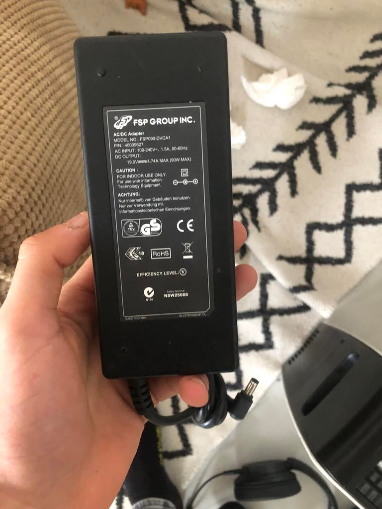 AC/DC Adapter: FSP090-DVCA1, Computers en Software, Ophalen of Verzenden, Zo goed als nieuw