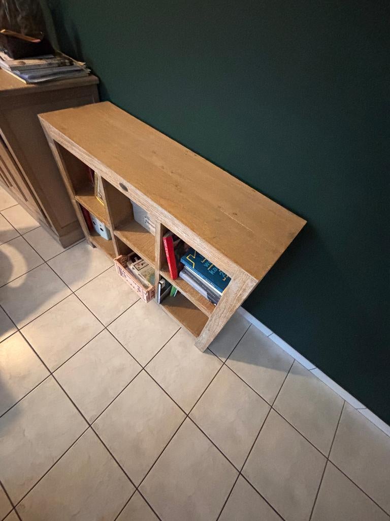 Riverdale boekenrek, Huis en Inrichting, Kasten | Boekenkasten, Ophalen, 100 tot 150 cm, Eikenhout, Minder dan 100 cm