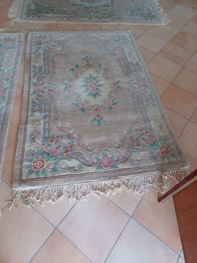 3 Tapis pure laine fait main, Ophalen, Gebruikt, 100 tot 150 cm, 150 tot 200 cm