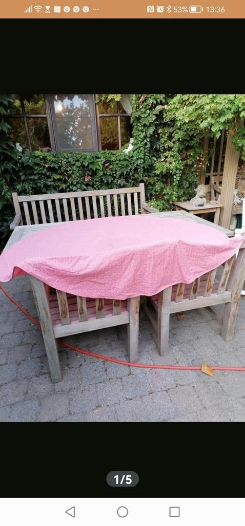 Tafelkleed tafeldoek Laura Ashley woven sprig, Ophalen of Verzenden, Zo goed als nieuw
