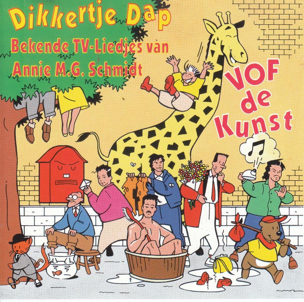 Dikkertje Dap van Annie M.G. Schmidt door VOF De Kunst, CD & DVD, CD | Néerlandophone, Pop, Envoi
