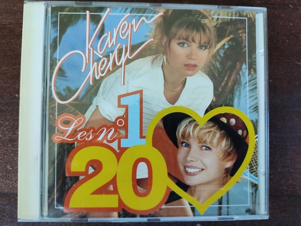 CD : KAREN CHERYL - LES N 1, 20 COEURS (LE MEILLEUR DE) R, Enlèvement ou Envoi, Comme neuf