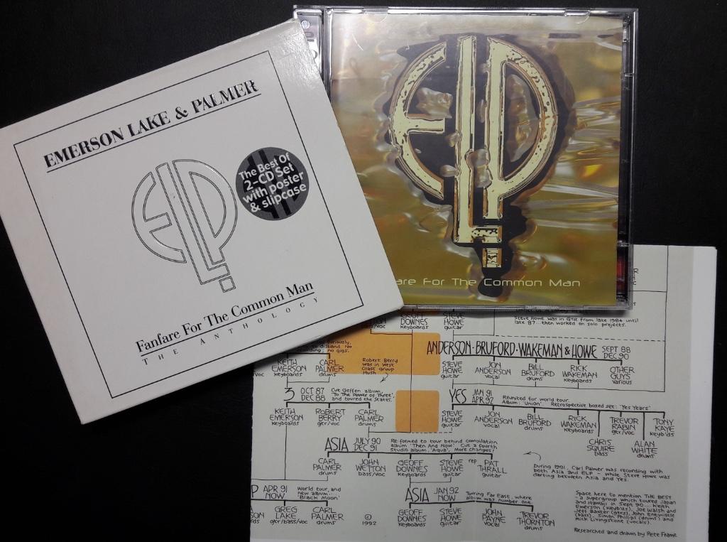 EMERSON, LAKE & PALMER - Anthology: Fanfare (2CD), Ophalen of Verzenden