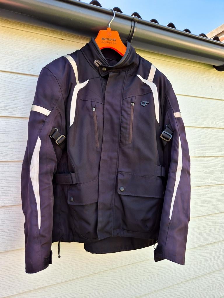 G&F Motorvest met voering, Motoren, Kleding | Motorkleding, Jas | textiel, Heren, Tweedehands, Ophalen of Verzenden