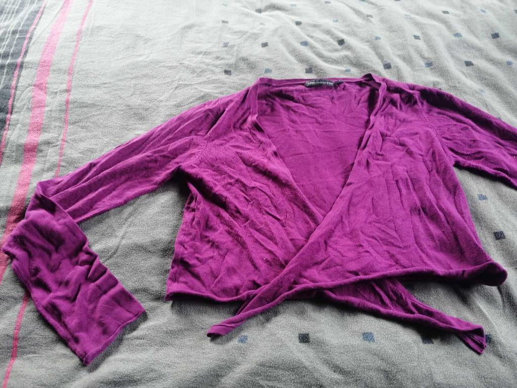 •	gilet paars merk cassis collection – maat 42 •, Taille 42/44 (L), Cassis Collection, Enlèvement ou Envoi, Porté