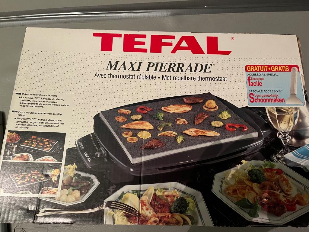 steengril, Elektronische apparatuur, Gourmetstellen, Ophalen, Gebruikt, 4 t/m 7 personen