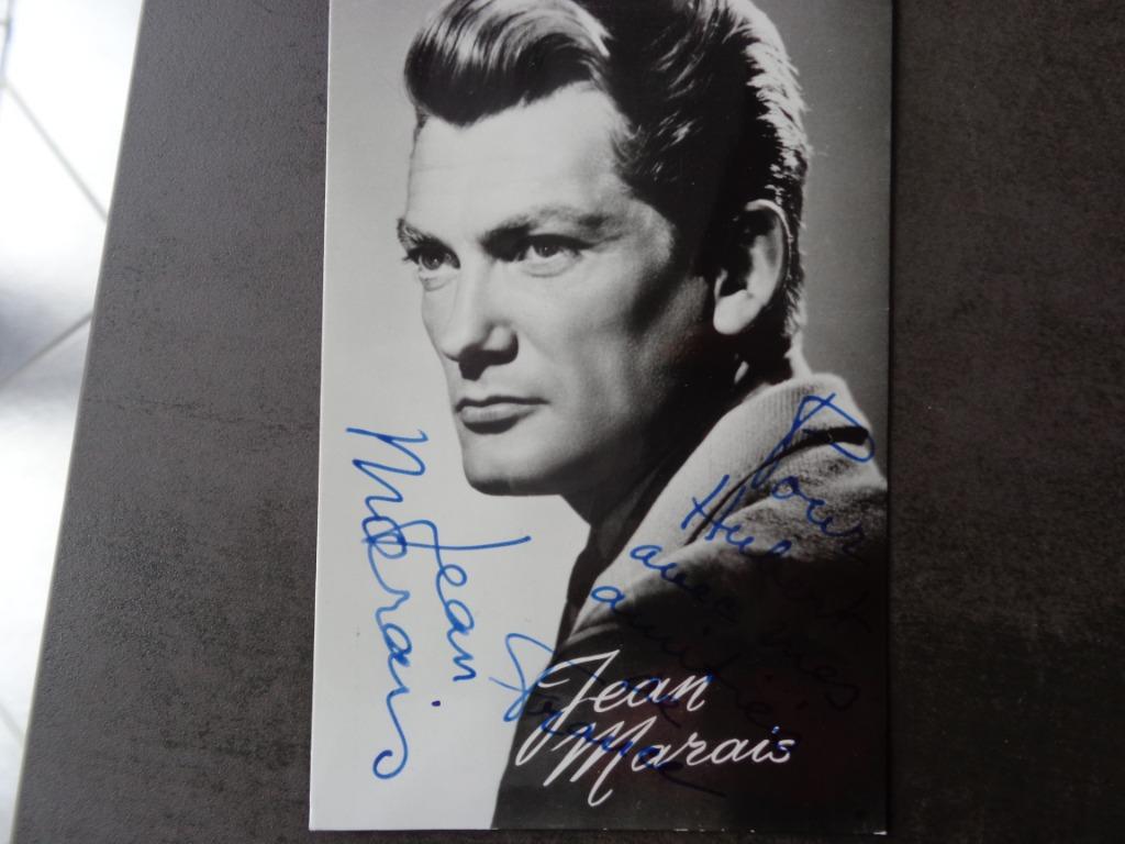 Ancienne photo de Jean Marais + dédicace, Enlèvement