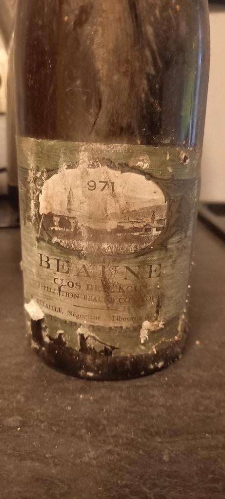 1971 Beaune clos de l'ecu, Collections, Vins, Enlèvement, Comme neuf