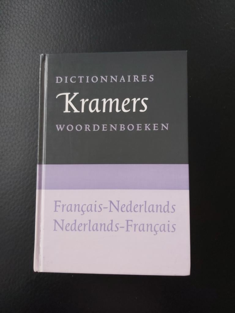 Dictionnaire français néerlandais et néerlandais français, Livres, Enlèvement, Utilisé, Kramers, Français