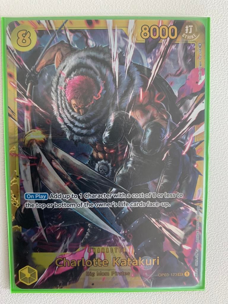 One piece tcg AA OP-03, Ophalen of Verzenden, Zo goed als nieuw