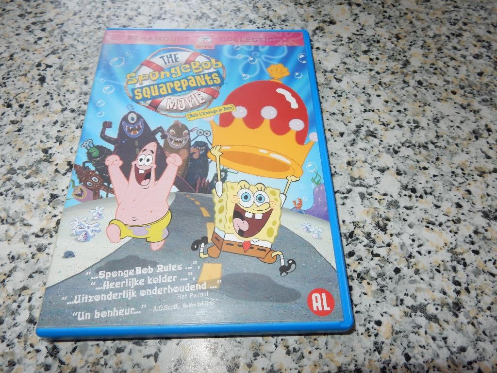 nr.1960- Dvd: spongebob squarepants - tekenfilm, Alle leeftijden, Ophalen of Verzenden, Zo goed als nieuw, Tekenfilm