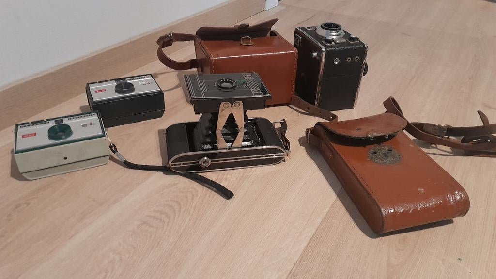Oude fototoestellen, Ophalen
