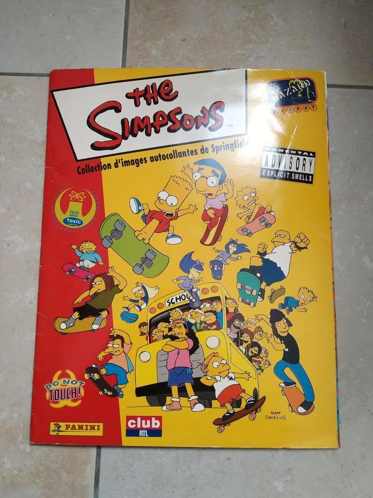 Panini de Simpsons 1999, Ophalen of Verzenden, Gebruikt, Meerdere stickers