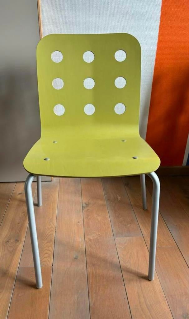 1 chaise verte de bureau, Utilisé, Chaise de bureau