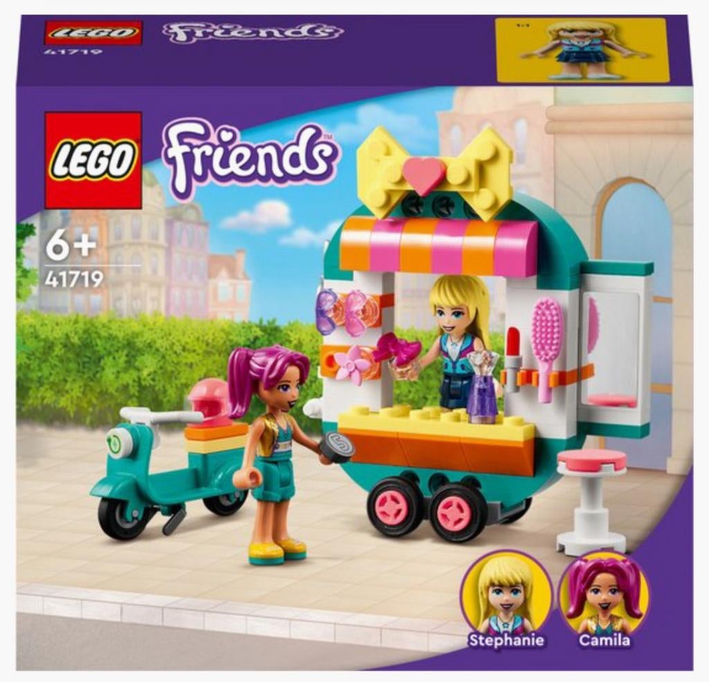 Lego 41719 Mobiele Modeboetiek, Ophalen of Verzenden, Zo goed als nieuw, Complete set, Lego