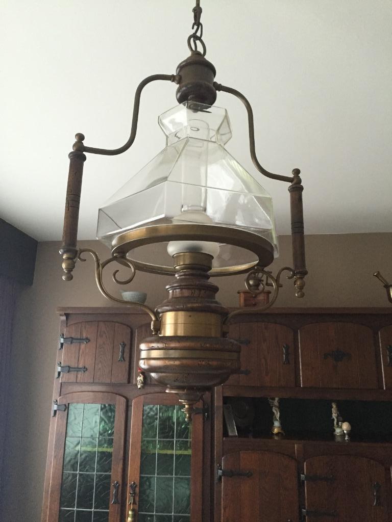 scheepslamp, Ophalen, Zo goed als nieuw