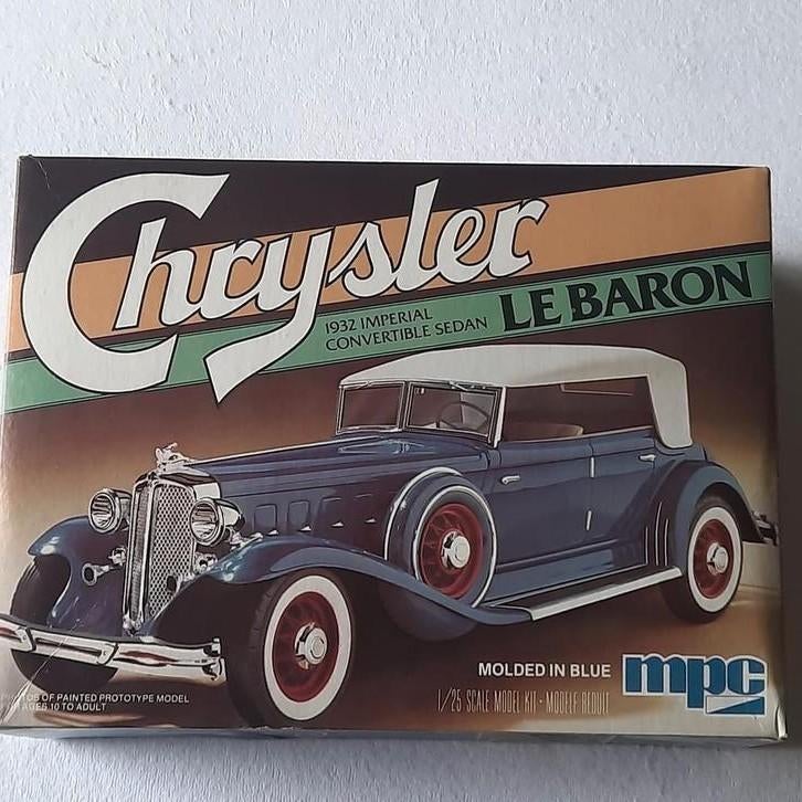 CHRYSLER LE BARON 1932 IMPERIAL CONVERTIBLE SALOON*KIT*, Auto, Groter dan 1:32, Nieuw, Ophalen