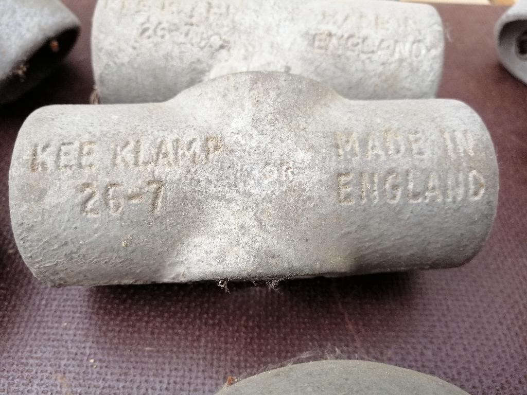 KEE KLAMPMontagestukken voor kader / stelling, Doe-het-zelf en Bouw, Ophalen, Gebruikt