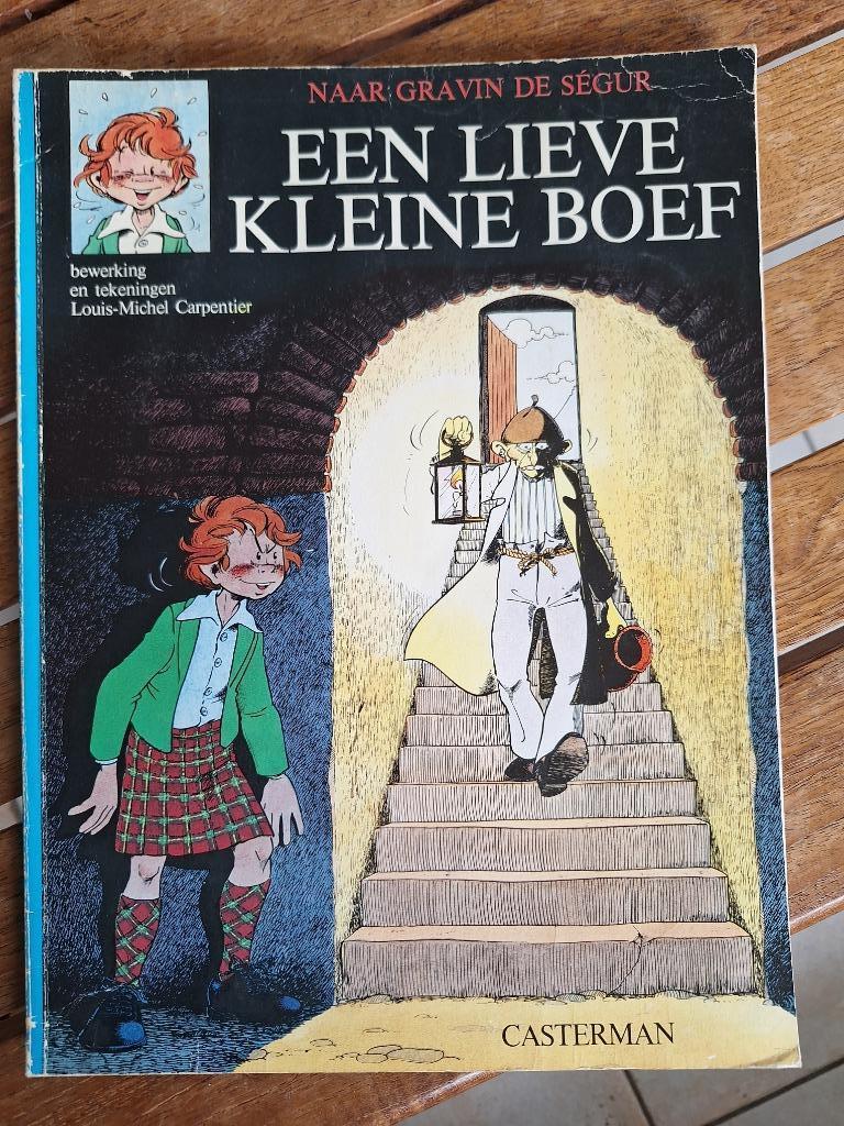 Strip Naar Gravin de Ségur – “Lieve kleine Boef”., Boeken, Eén stripboek, Ophalen of Verzenden, Gelezen