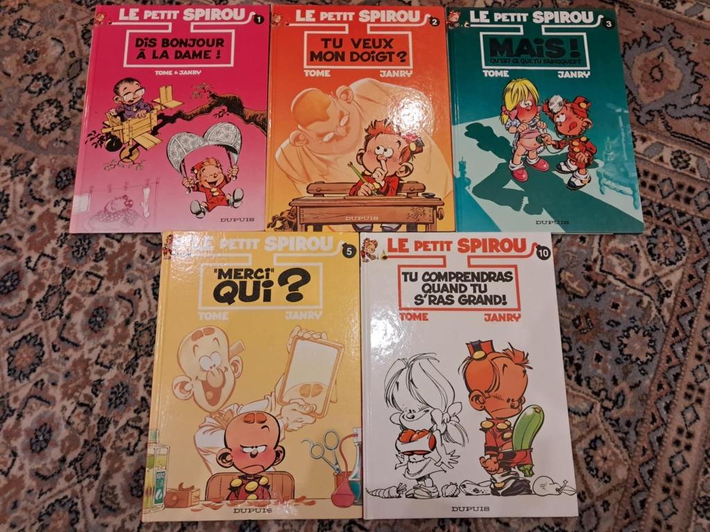 Little Spirou - 5 strips, Gelezen, Ophalen of Verzenden, Dupuis, Meerdere stripboeken