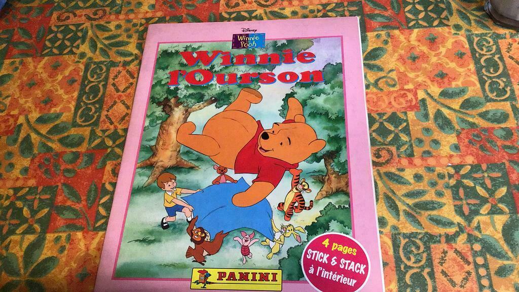Winnie l'ourson (r), Enlèvement ou Envoi, Utilisé, Panini, Album d'images
