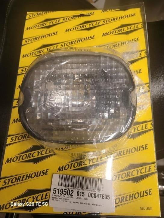 Laydown taillight lens., Enlèvement ou Envoi