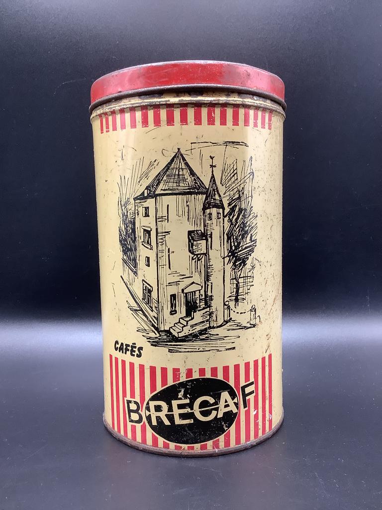 Boite à café Brécaf - Haversin, Collections, Enlèvement ou Envoi, Comme neuf, Café