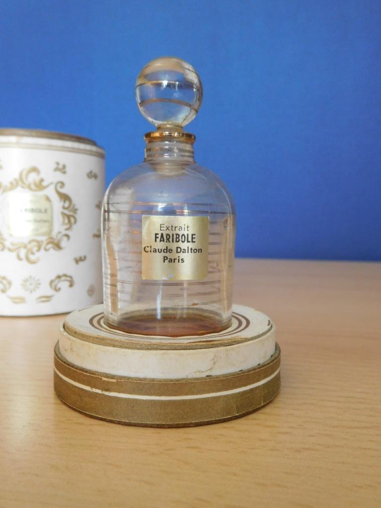 Extrait de parfum ancien Faribole de Claude Dalton Paris, Envoi, Utilisé, Bouteille de parfum