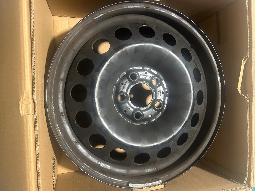 Originele stalen velgen + wieldoppen Mercedes Vito, Neuf, Véhicule utilitaire, 17 pouces, Enlèvement