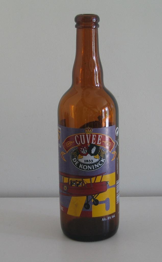 BIERFLES CUVEE DE KONINCK TAKE OFF ( 131 ), Ophalen, Gebruikt, Flesje(s), De Koninck
