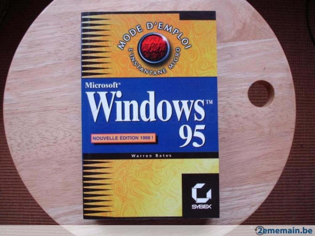 Windows 95, Enlèvement, Comme neuf