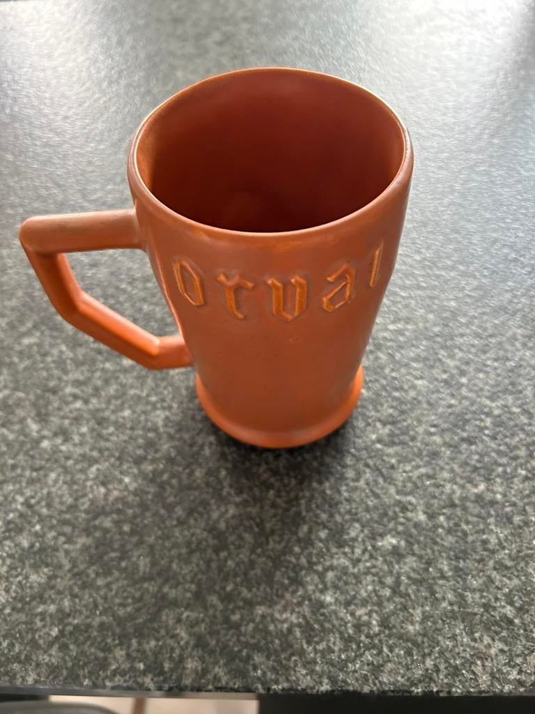 Orval beker., Ophalen