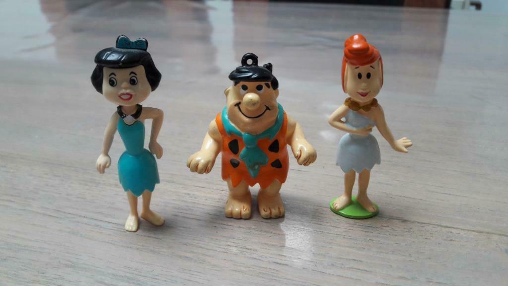 3 figurines Pierrafeu, Enlèvement ou Envoi, Utilisé