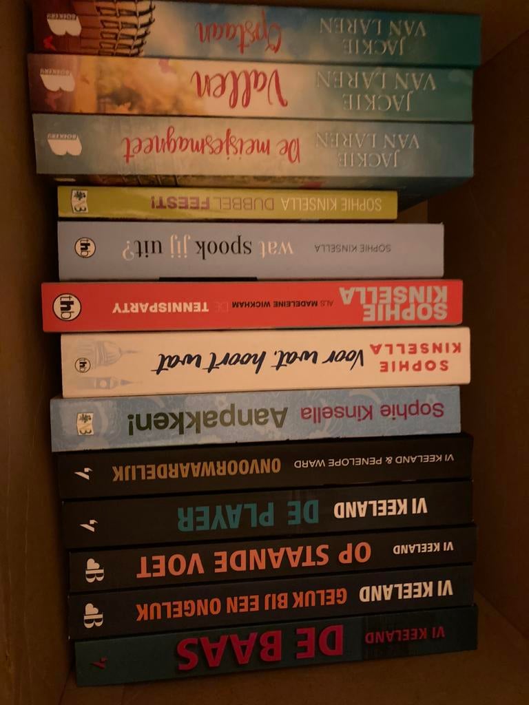 Boeken - romans, Ophalen, Zo goed als nieuw