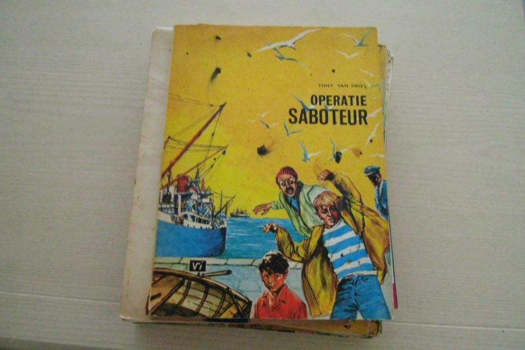operatie saboteur, Boeken, Ophalen of Verzenden, Gelezen