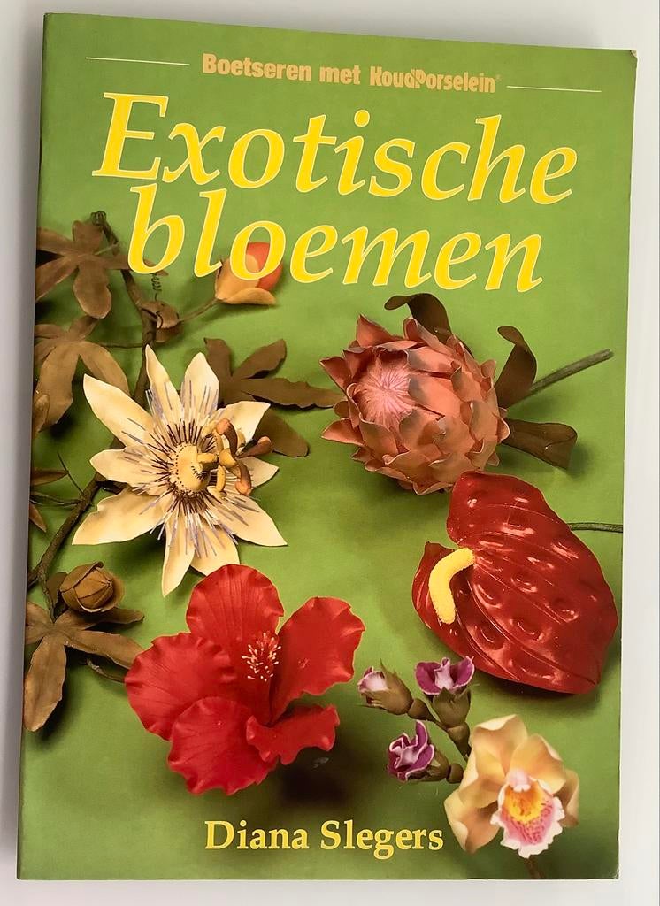 D. Slegers - Exotische bloemen, Ophalen, Zo goed als nieuw, D. Slegers