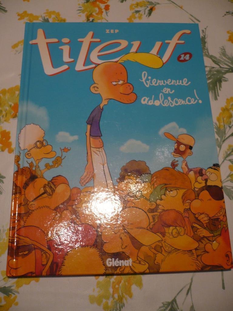 Titeuf 14-EO de août 2015, Une BD, Enlèvement, Utilisé