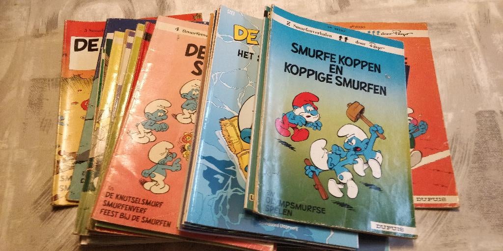 strips, Eén stripboek, Ophalen, Gelezen