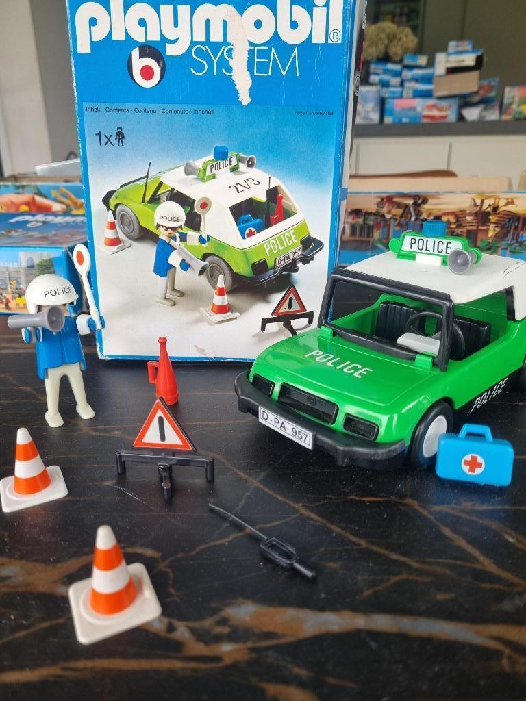Playmobil 3215 politieauto, Kinderen en Baby's, Speelgoed | Playmobil, Ophalen of Verzenden, Gebruikt