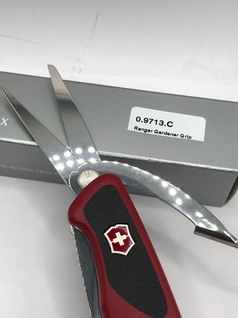 RARE Victorinox Ranger 130 mm  Gardener Red/bl Scissor, Caravans en Kamperen, Ophalen of Verzenden, Nieuw