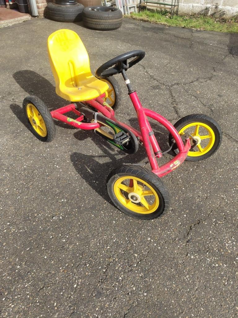 Kart à pédales Berg Buddy rouge jaune, Enfants & Bébés, Jouets | Extérieur | Go-cart & Cuistax, Enlèvement, Utilisé, Berg