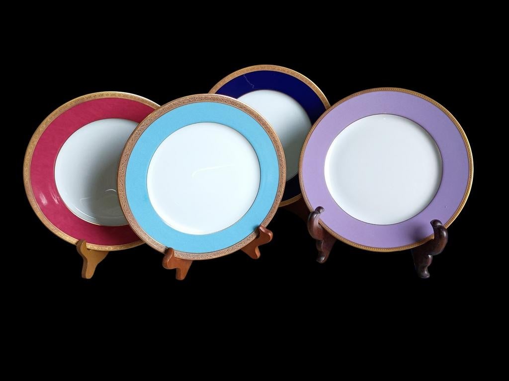 Haviland Limoges 1842 ,24-karaats gepolijst goud met inleg v, Antiek en Kunst, Ophalen of Verzenden