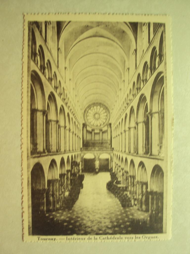 49191 - TOURNAY - INTERIEUR DE LA CATHEDRALE VERS LES ORGUES, Envoi