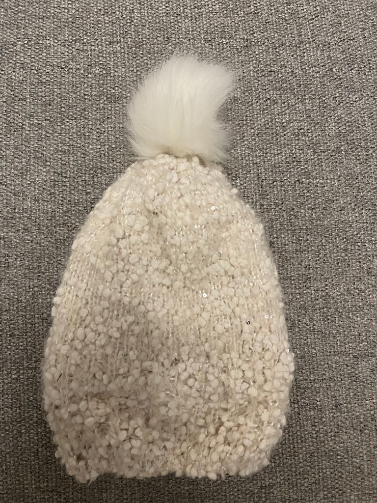 Warme muts Veritas pailletten, Kleding | Dames, Ophalen of Verzenden, Zo goed als nieuw, Maat 38/40 (M), Muts
