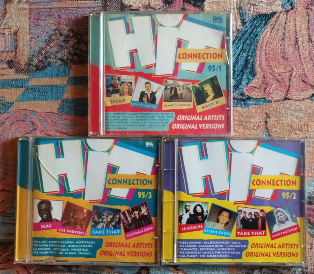 3 CD Hit connection 95 dans les boîtes originales, CD & DVD, Enlèvement ou Envoi
