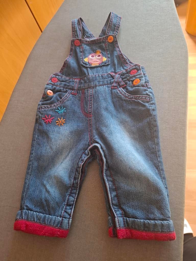 Salopetje voor 3 maanden, Kinderen en Baby's, Babykleding | Maat 62, Gebruikt, C&A, Broekje, Meisje