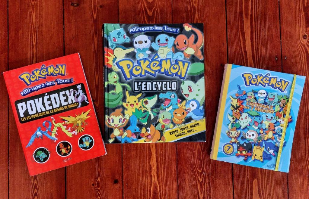 Lot 3 livres Pokemon, Enlèvement ou Envoi