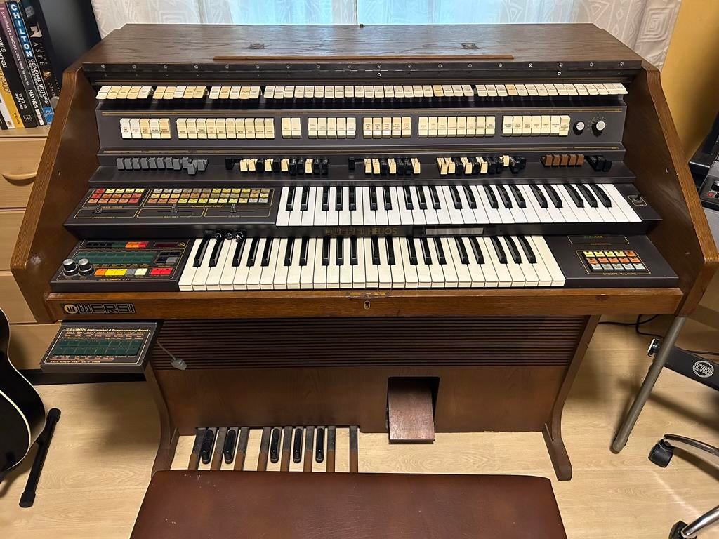 Wersi Helios orgel, Enlèvement, Utilisé, Orgue