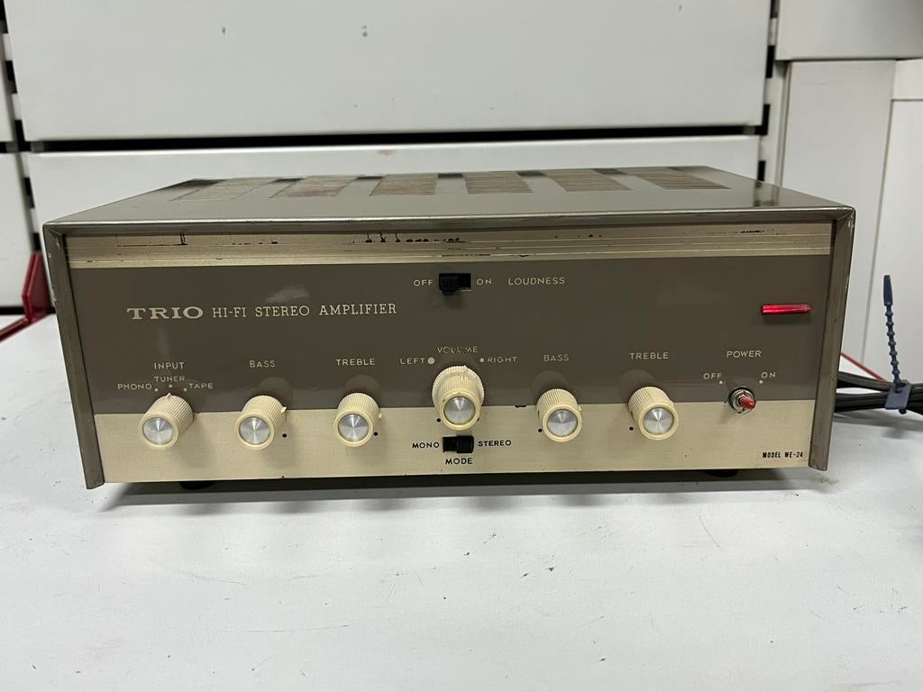 : Amplificateur Vintage à Tubes TRIO WE-24 (Kenwood) – 60’s, Enlèvement ou Envoi, Amplificateur