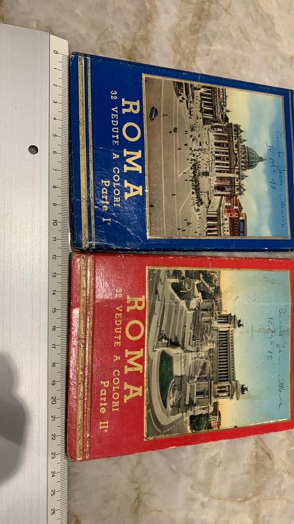 Carnets de voyage vintage sur Rome, Enlèvement